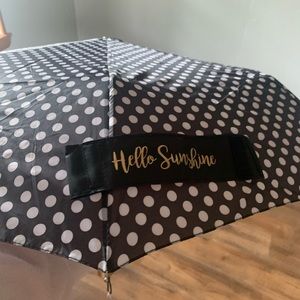Polka dot Hello Sunshine Umbrella